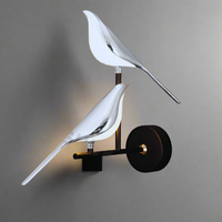 Rotating LED Wall Lamp - LuminaBird-2 Head Silver Coloured-White Light-State of Style