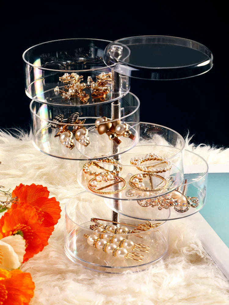 Rotating Round Jewellery Organizer-THREE-State of Style