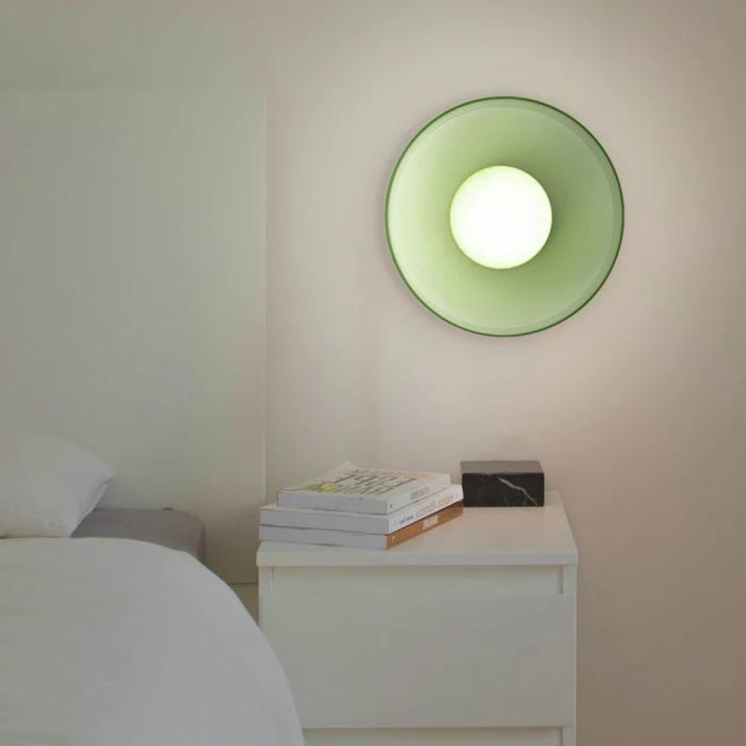 Round Ceiling Light with Stylish Functionality - LumiSphere-Orange-D25*H15cm-State of Style