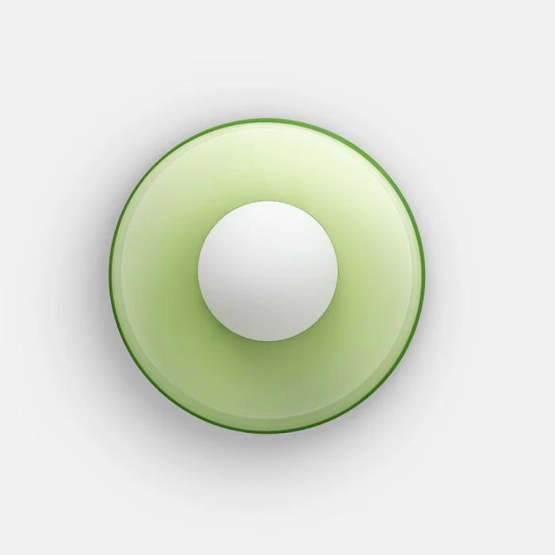 Round Ceiling Light with Stylish Functionality - LumiSphere-Orange-D25*H15cm-State of Style