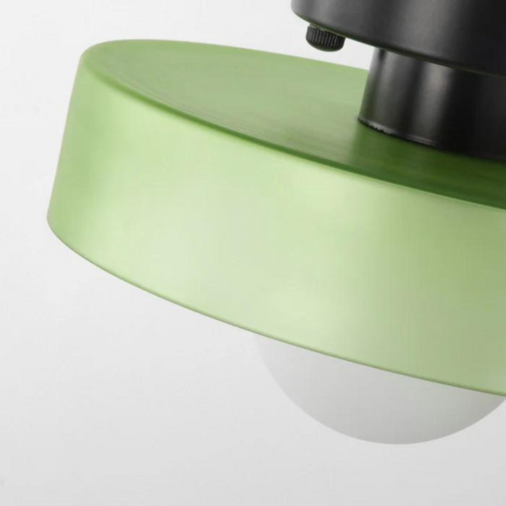 Round Ceiling Light with Stylish Functionality - LumiSphere-Orange-D25*H15cm-State of Style