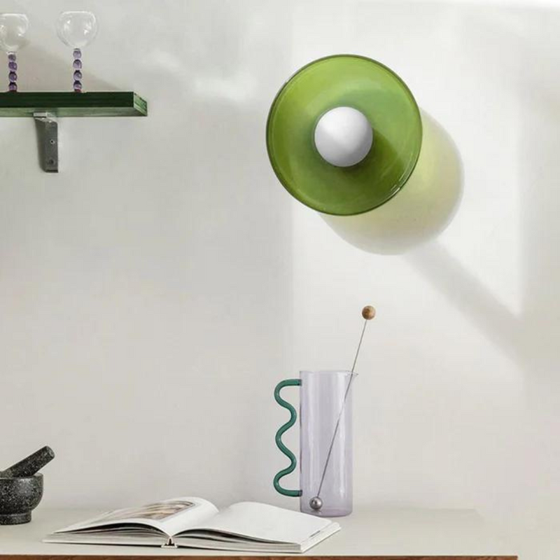 Round Ceiling Light with Stylish Functionality - LumiSphere-Orange-D25*H15cm-State of Style