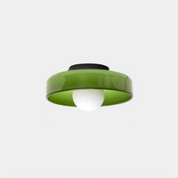 Round Ceiling Light with Stylish Functionality - LumiSphere-Orange-D25*H15cm-State of Style