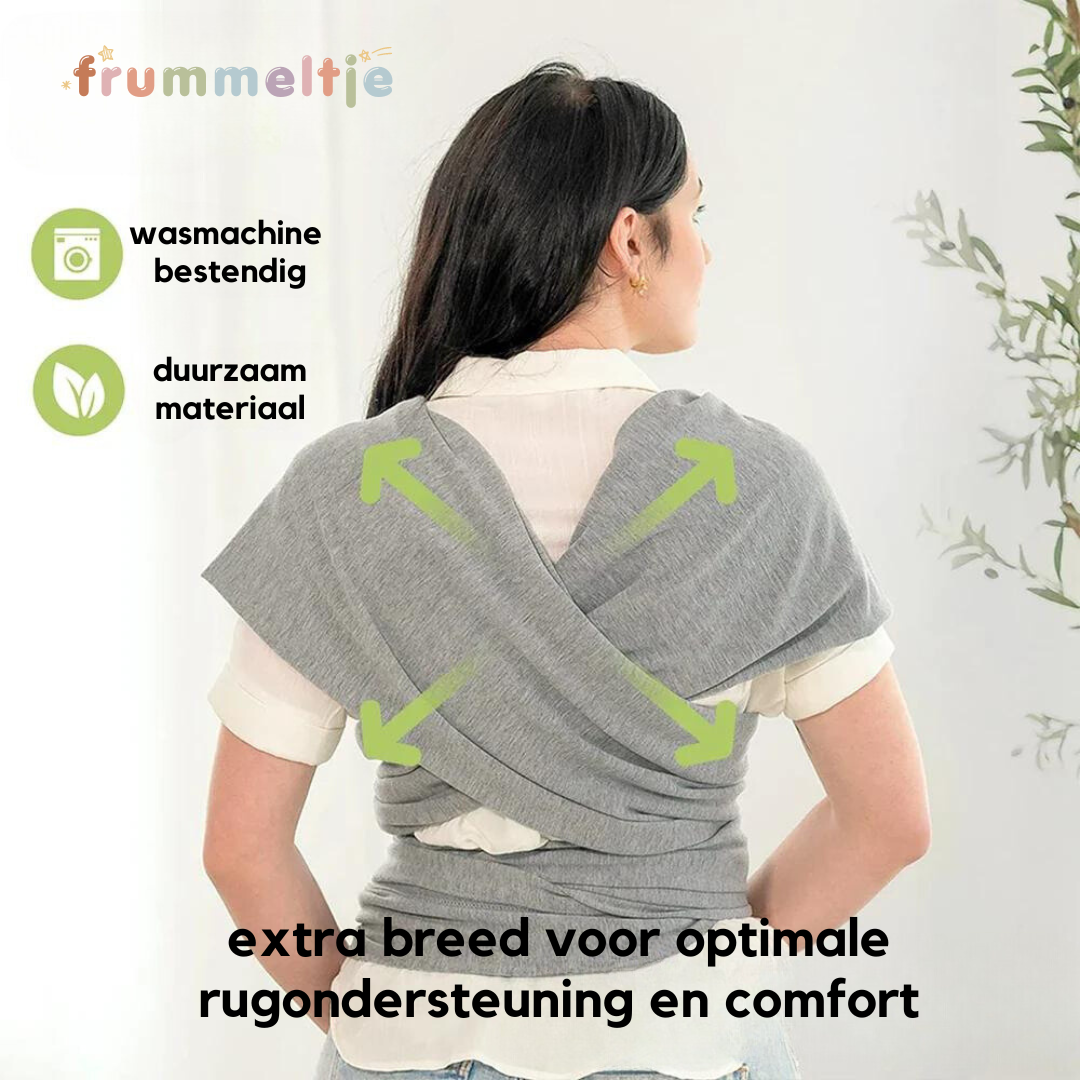 Rug-Supporting Baby Carrier - CuddleWrap-Taupe Grey-State of Style