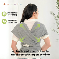 Rug-Supporting Baby Carrier - CuddleWrap-Taupe Grey-State of Style