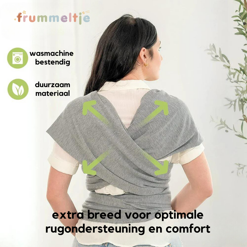 Rug-Supporting Baby Carrier - CuddleWrap-Taupe Grey-State of Style