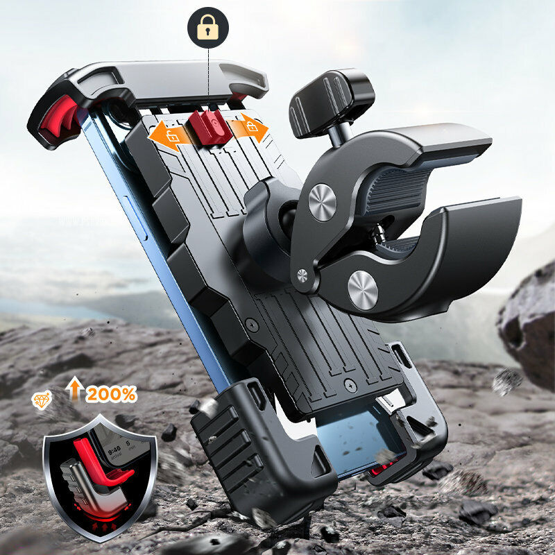 Rugged Bike Smartphone Holder - SecureGrip-State of Style