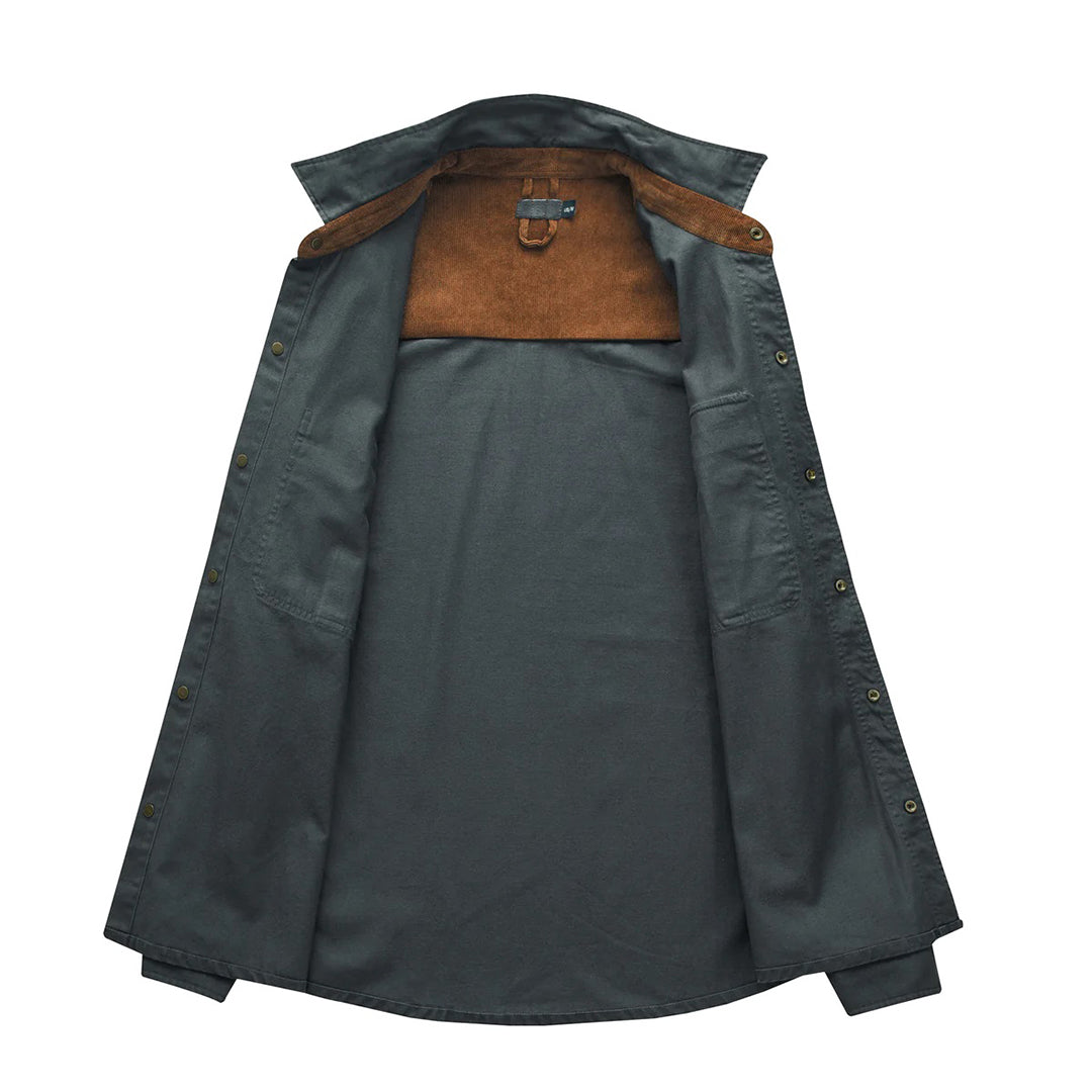 Rugged Men's Shirt - Lars-Grey-S-State of Style