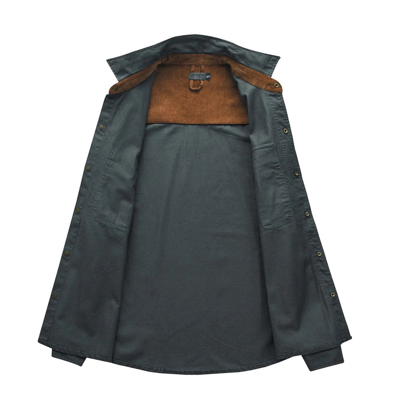 Rugged Men's Shirt - Lars-Grey-S-State of Style