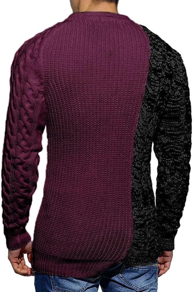 Rugged Men's Sweater – Damian-White Grey-M-State of Style