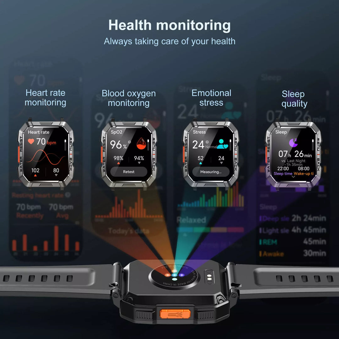 Rugged Smartwatch for Adventurers - TrailMate-State of Style
