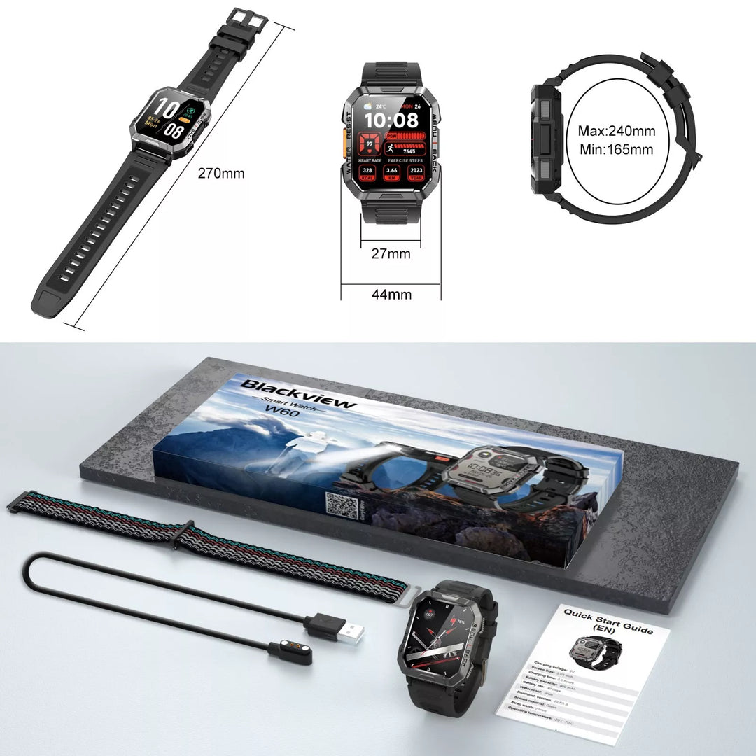 Rugged Smartwatch for Adventurers - TrailMate-State of Style