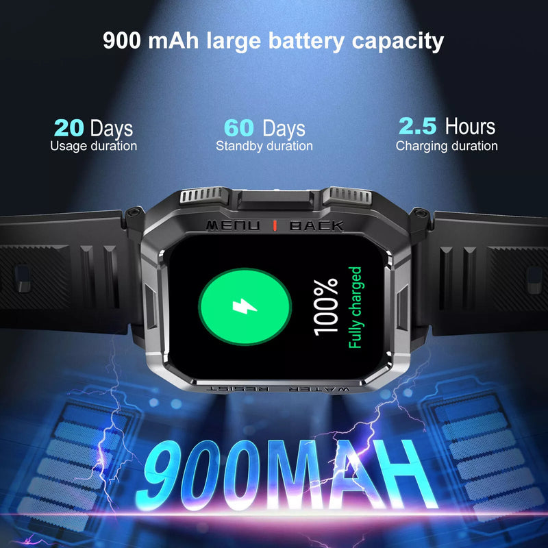 Rugged Smartwatch for Adventurers - TrailMate-State of Style