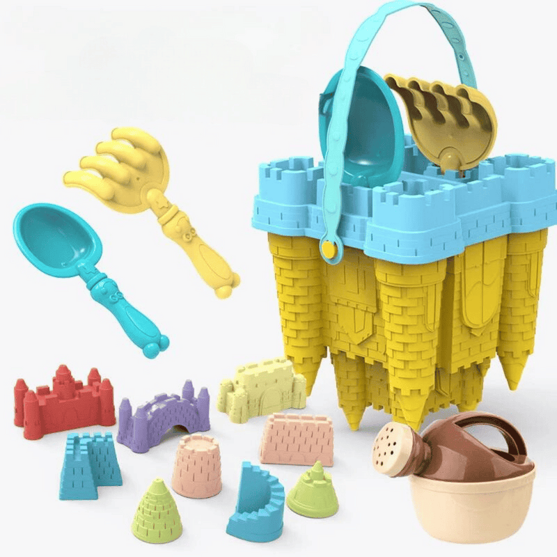 Sandcastle Playset for Kids - BeachMaster-Green Bucket-State of Style