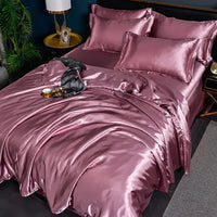 Satin Duvet Cover - Velora-A-11-150X200CM (1.2m Bed)-State of Style