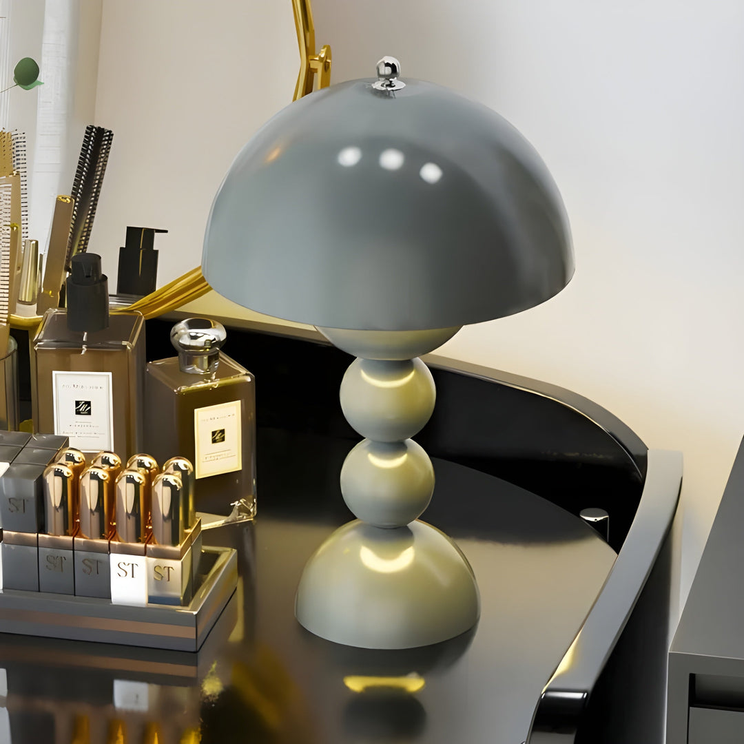 Scandinavian Design Table Lamp - FloraGlow-Black-State of Style
