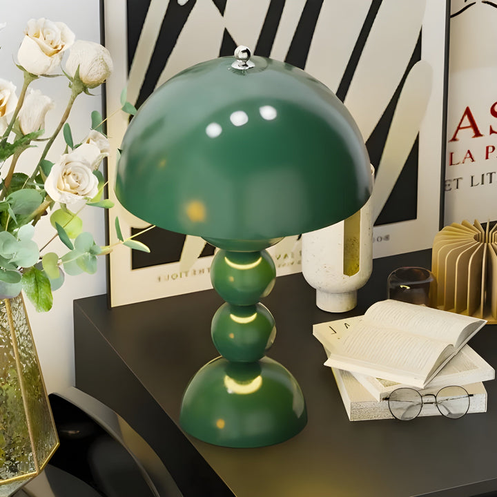 Scandinavian Design Table Lamp - FloraGlow-Black-State of Style