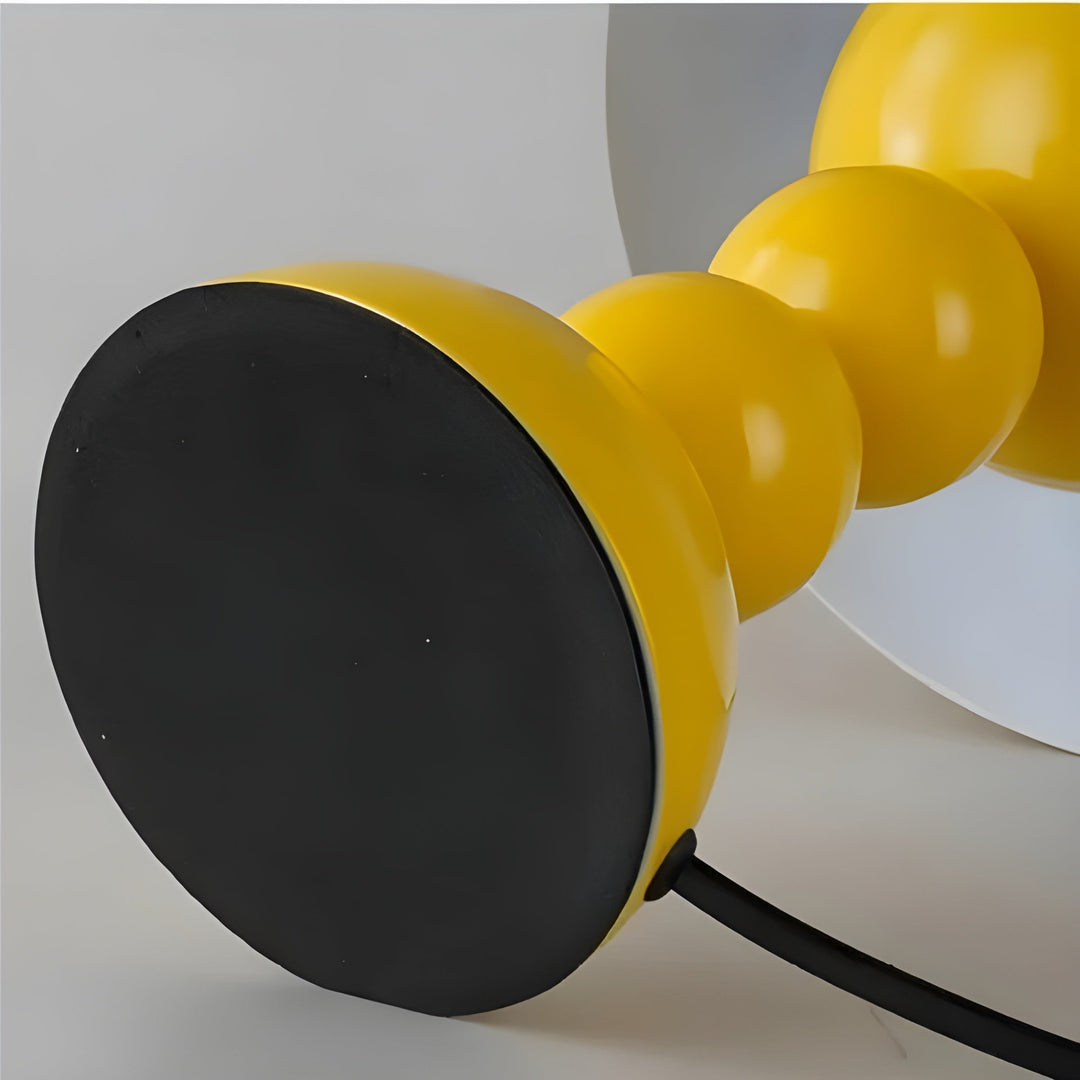 Scandinavian Design Table Lamp - FloraGlow-Black-State of Style