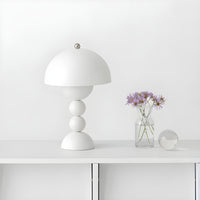 Scandinavian Design Table Lamp - FloraGlow-Black-State of Style