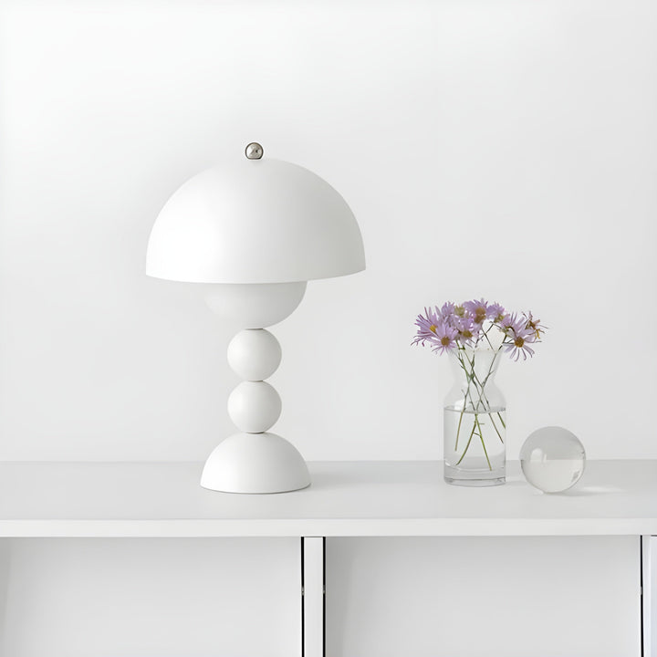 Scandinavian Design Table Lamp - FloraGlow-Black-State of Style