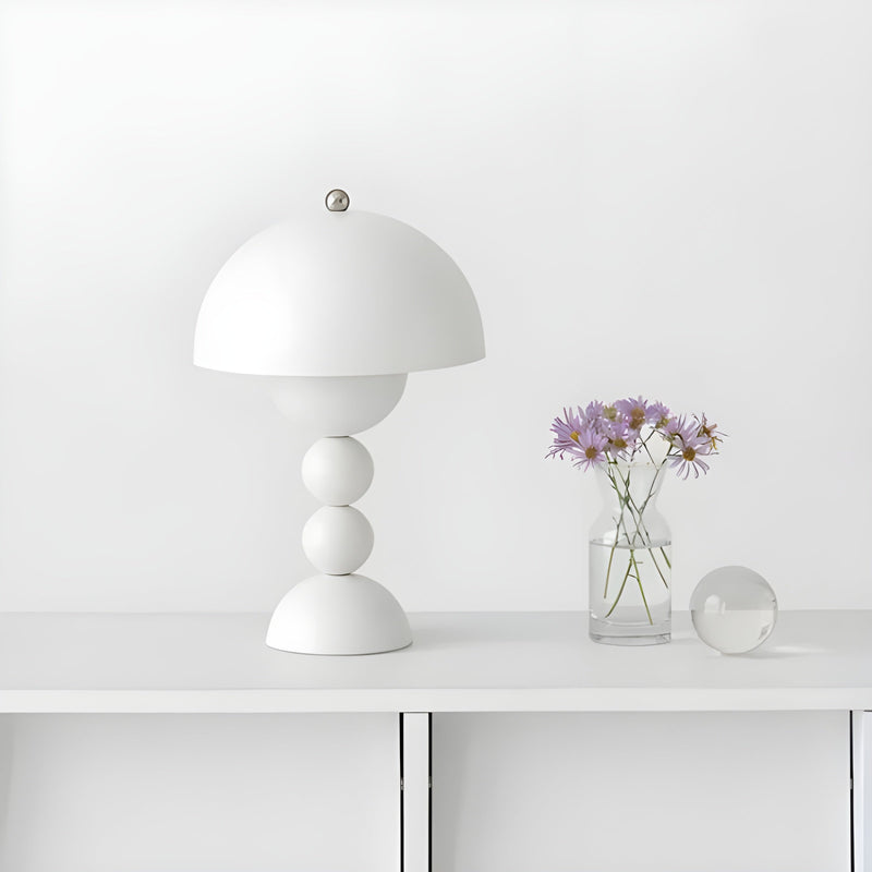 Scandinavian Design Table Lamp - FloraGlow-Black-State of Style