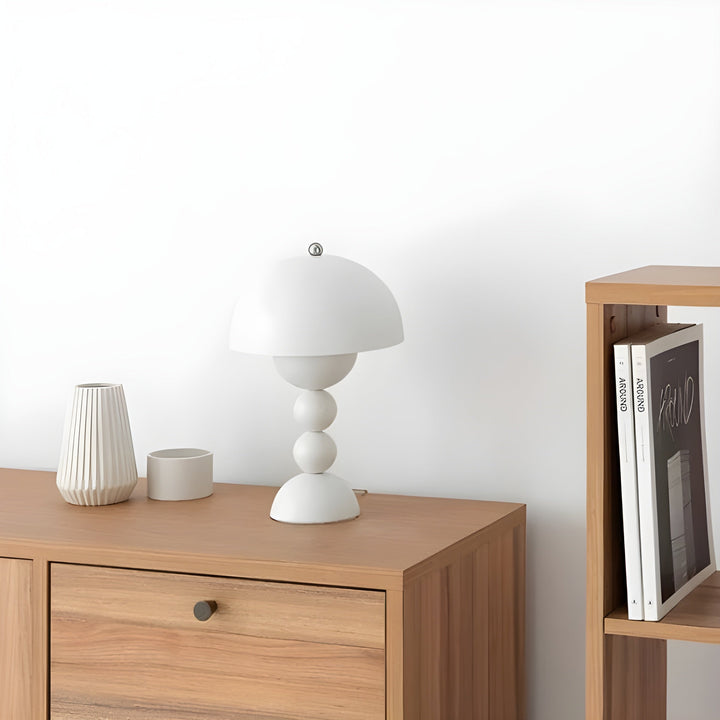 Scandinavian Design Table Lamp - FloraGlow-Black-State of Style