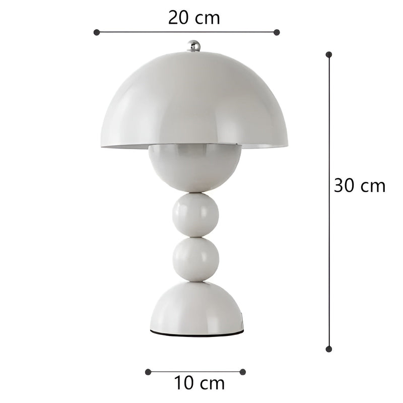 Scandinavian Design Table Lamp - FloraGlow-Black-State of Style