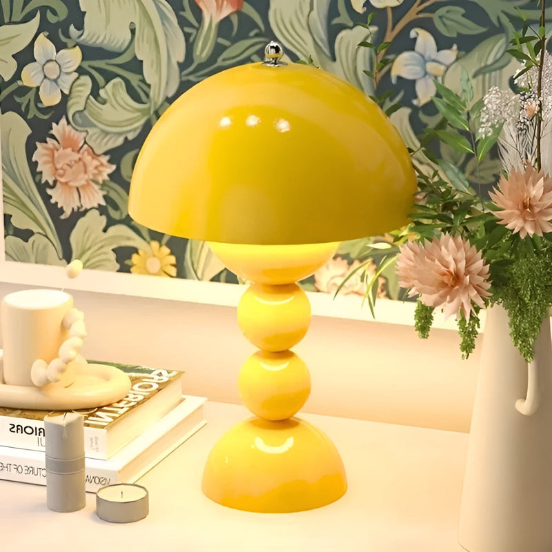 Scandinavian Design Table Lamp - FloraGlow-Yellow-State of Style