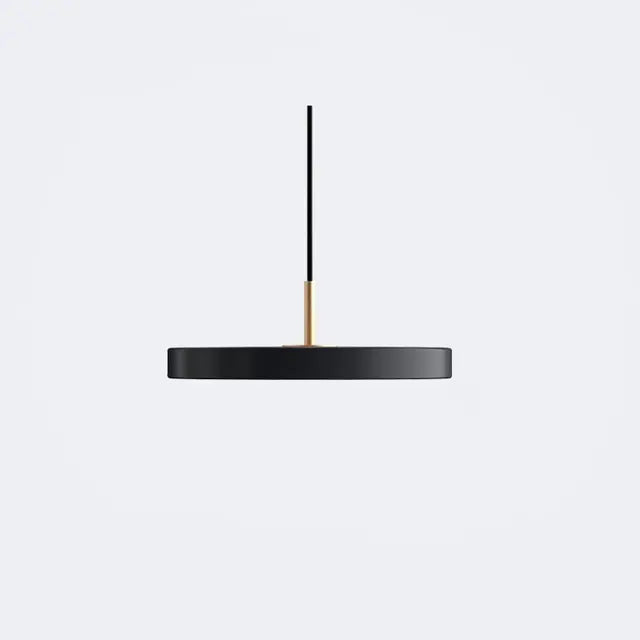 Scandinavian Hanging Lamp with Minimalist Design - Lyssa-White-23cm-White Light-State of Style
