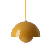 Scandinavian LED Pendant Lamp - NordicBlossom-Yellow-State of Style