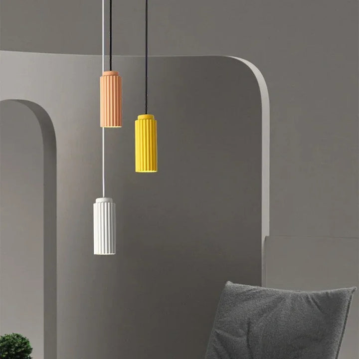 Scandinavian LED Pendant Light - NordicRadiance-White-Cool White-State of Style