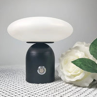 Scandinavian Luxury Mushroom Lamp with Smart Touch - NordicGlow-Black-State of Style