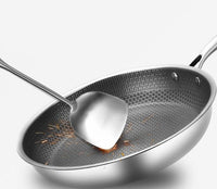 Scratch-Resistant Stainless Steel Frypan with Non-Stick Coating - ProCook Elite-State of Style