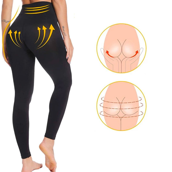 Sculpting Premium Leggings - ShapeFit-Black-32-State of Style