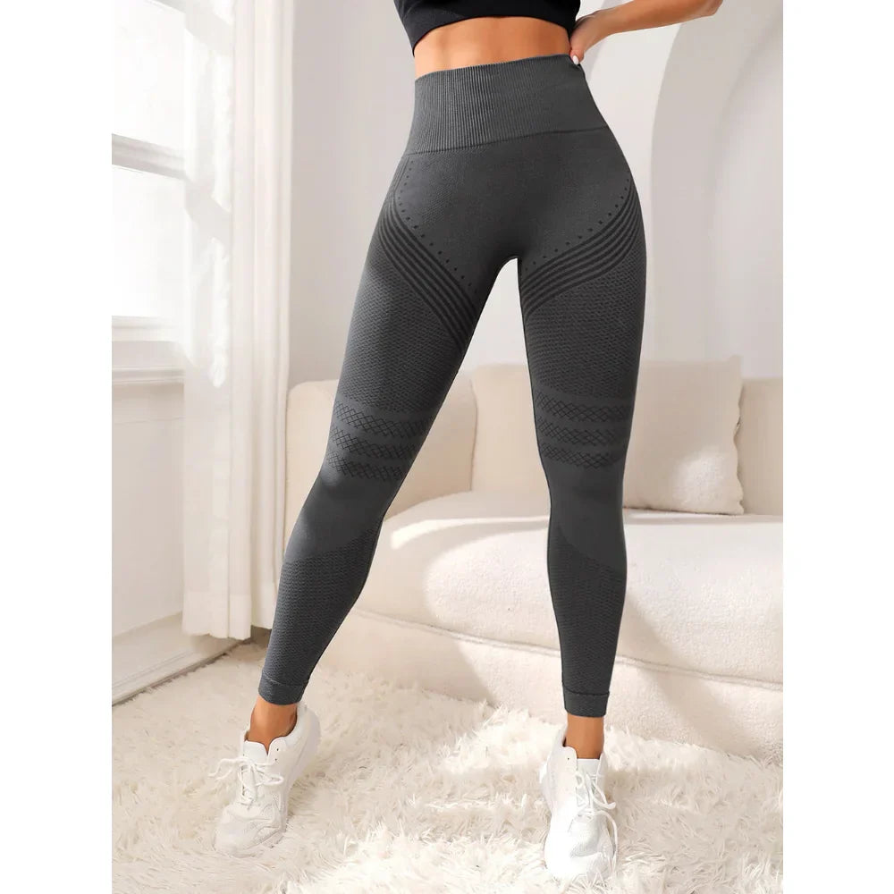 Seamless Booty-Lifting Leggings – Sienna-Black-S-State of Style
