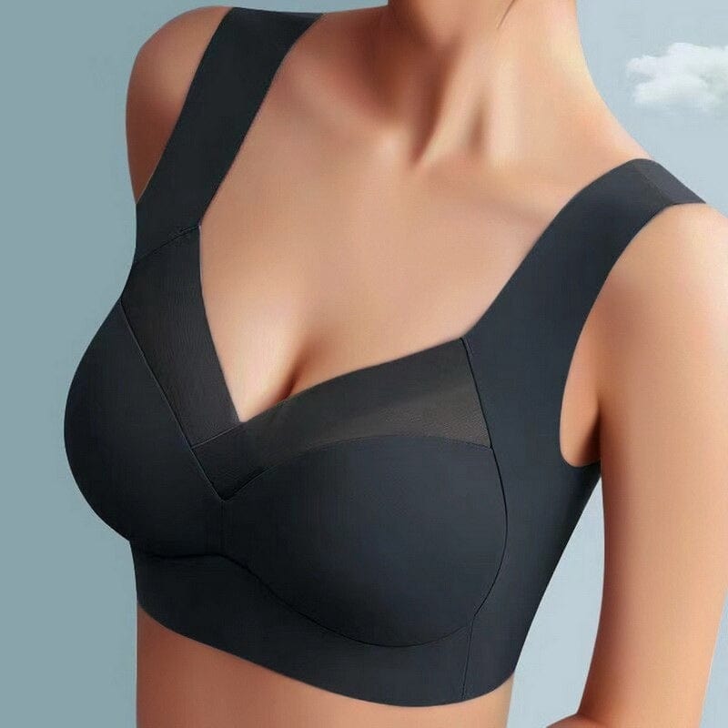 Seamless Bra for Ultimate Comfort - EaseFit-Black-L - (40-55kg)-State of Style