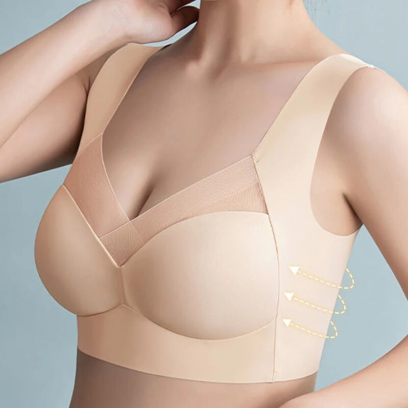 Seamless Bra for Ultimate Comfort - EaseFit-Dark Blue-L - (40-55kg)-State of Style