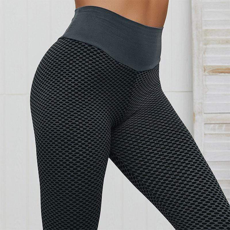 Seamless Performance Legging - Aria-Black / Grey-S-State of Style