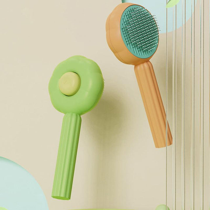 Self-Cleaning Cat Brush - PurrfectBrush-Green-State of Style
