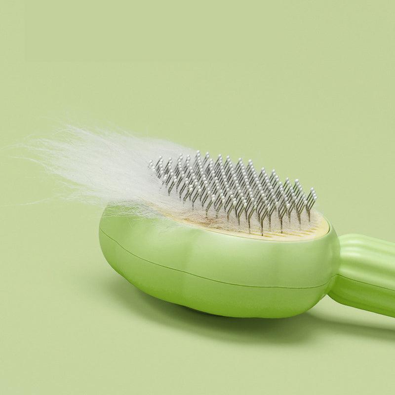 Self-Cleaning Cat Brush - PurrfectBrush-Green-State of Style