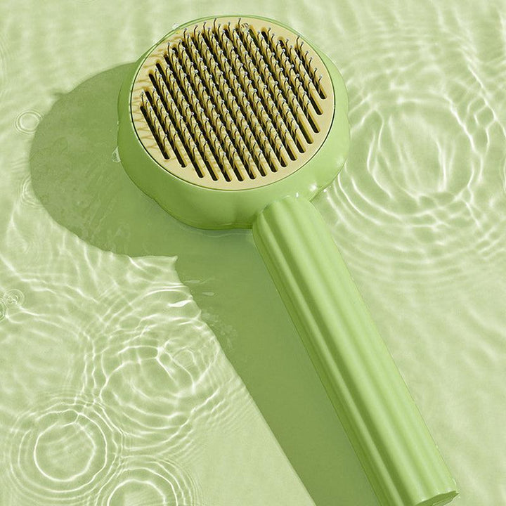 Self-Cleaning Cat Brush - PurrfectBrush-Green-State of Style