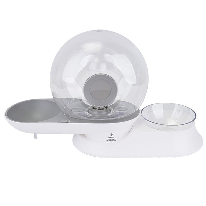 Self-Filling Pet Water Fountain – AquaPaw-Grey-State of Style