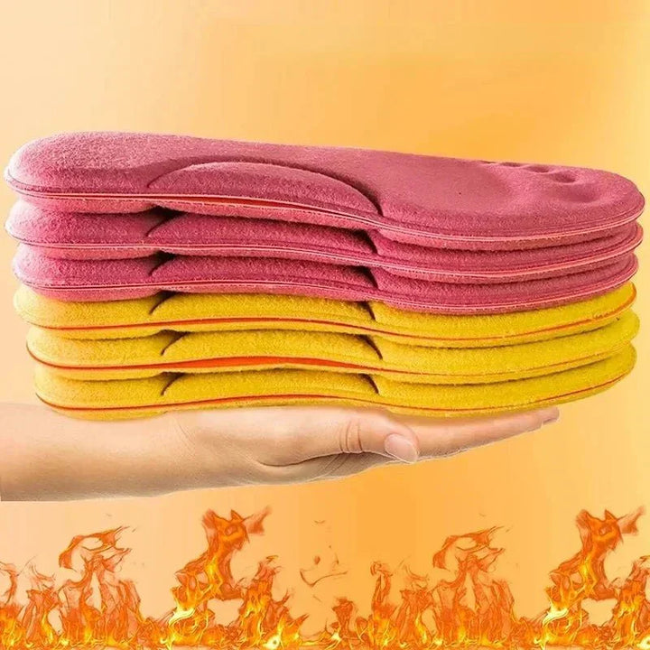 Self-Heating Thermal Insoles - HeatStep-A - Yellow-AU 5-6-State of Style