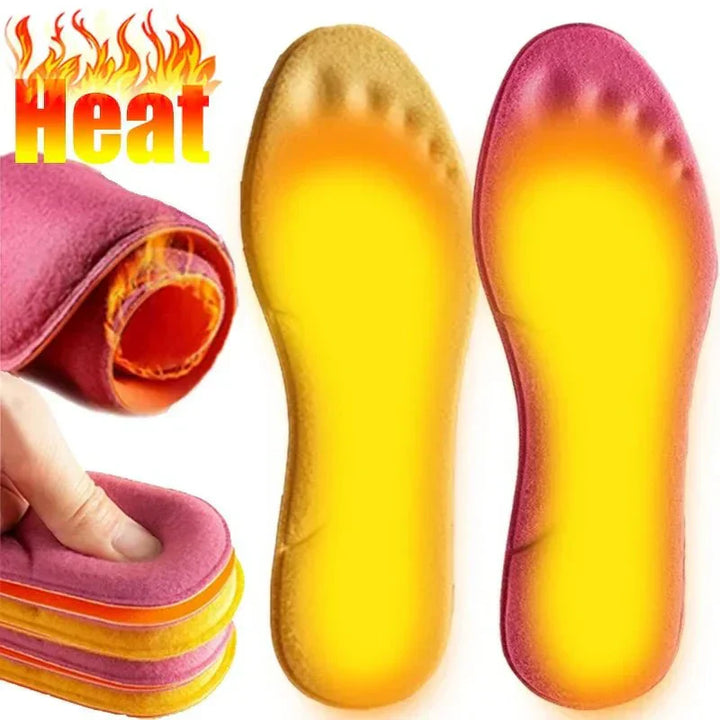 Self-Heating Thermal Insoles - HeatStep-A - Yellow-AU 5-6-State of Style
