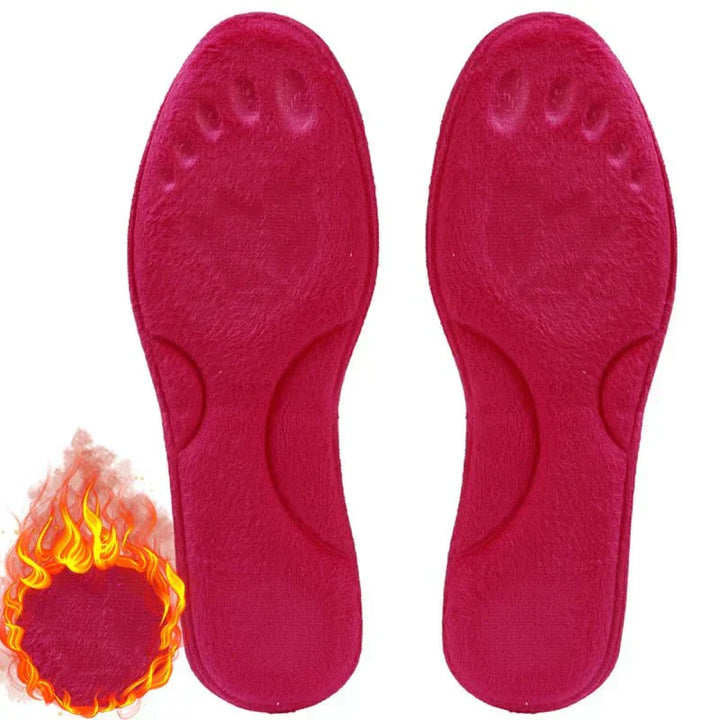 Self-Heating Thermal Insoles - HeatStep-B - Rose Red-AU 7-8-State of Style