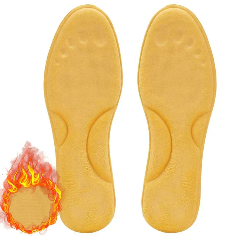 Self-Heating Thermal Insoles - HeatStep-B - Yellow-AU 9-10-State of Style