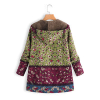 Seraphina Long Women's Teddy Coat with Hood-Blue-S-State of Style