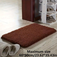 Serenity Plush Bath Mat-Coffee-40x60cm-State of Style