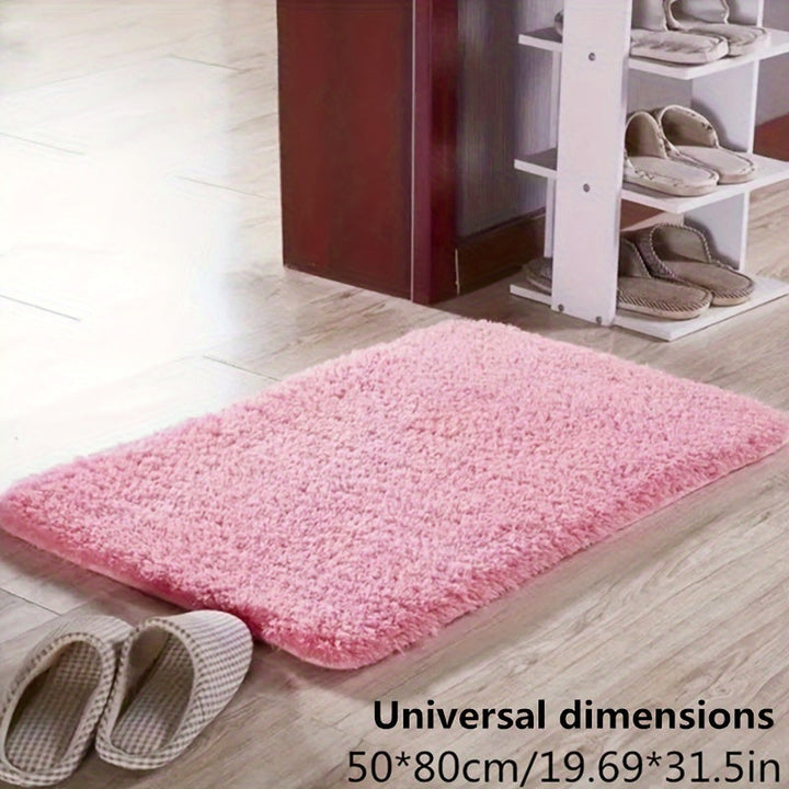Serenity Plush Bath Mat-Grey-40x60cm-State of Style