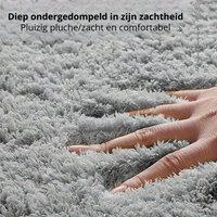 Serenity Plush Bath Mat-Grey-40x60cm-State of Style